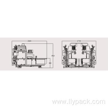 PE Rope Corrugated Box Carton Strapping Machine